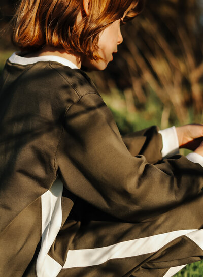 Iris May Patterns Frankie training kids