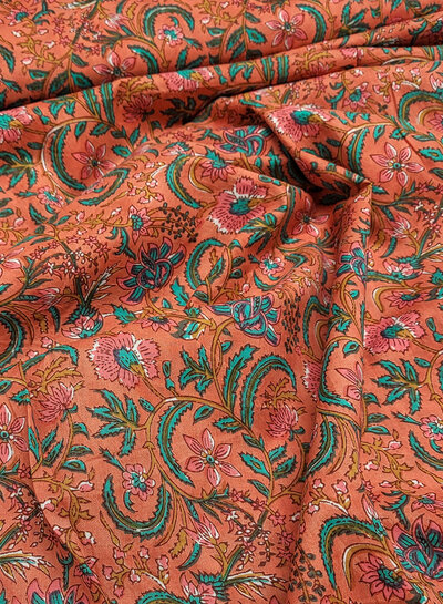 Madeline batik katoen voile - indian garden