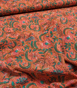 Madeline batik katoen voile - indian garden