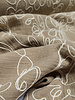 Madeline embroidery tetra - double gauze - zand