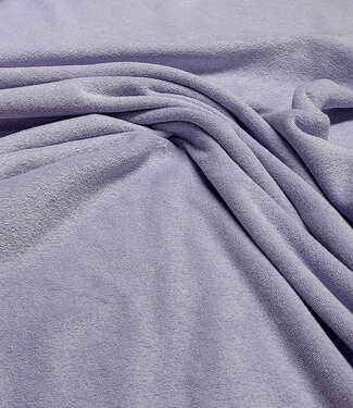 lilac sponge - stretch terry cloth