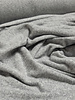 mottled grey sponge - stretch terry cloth