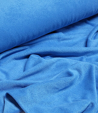 summer blue sponge - stretch terry cloth
