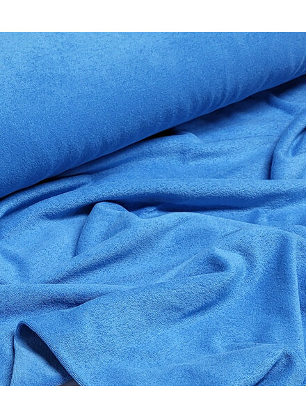 summer blue sponge - stretch terry cloth