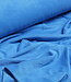 zomerblauw spons - rekbare badstof