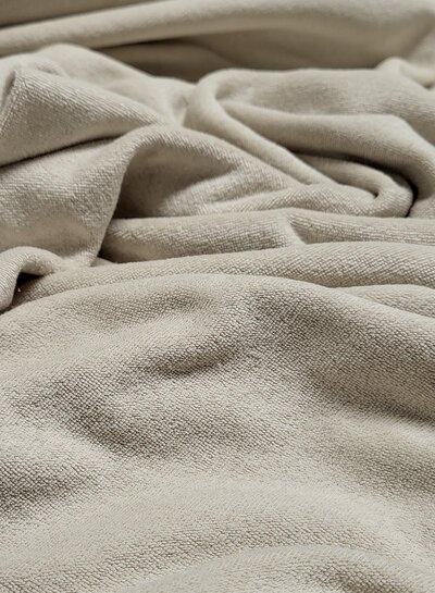 nude sponge - stretch terry cloth