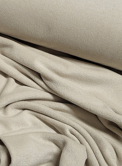 nude sponge - stretch terry cloth