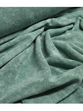 mint green sponge - stretch terry cloth