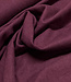 100% washed linnen - aubergine