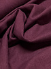 100% washed linnen - aubergine