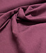 100% washed linnen - aubergine