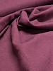 100% washed linen - eggplant