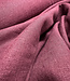 100% washed linnen - aubergine