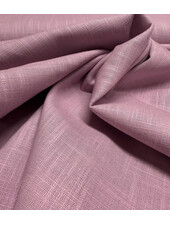 Poppy fabrics 100% washed linnen lila roze