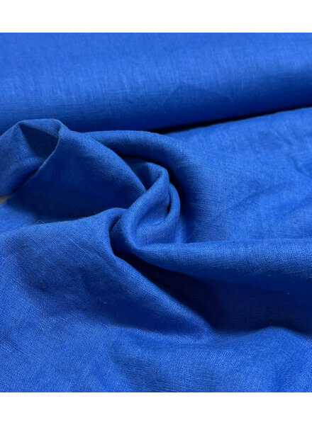 Madeline cobalt blue washed linen