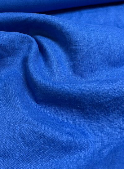 Madeline cobalt blue washed linen
