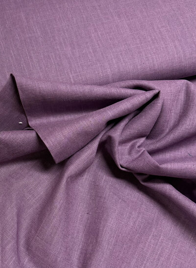 Madeline Grape - linen cotton blend