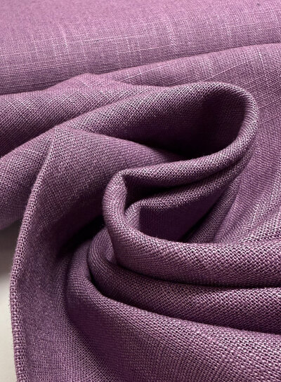 Madeline Grape - linen cotton blend