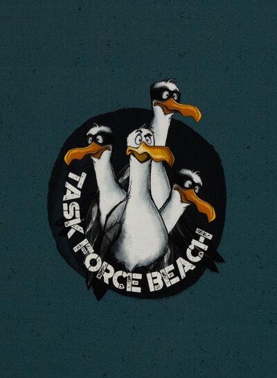 Swafing Task Force Beach - French terry paneel 85cm