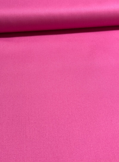 Madeline fuchsia - gabardine - sturdy woven twill cotton