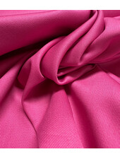 Madeline fuchsia - gabardine - stevig geweven keper katoen