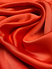 A la Ville coral - Satin viscose - quality Haute Couture