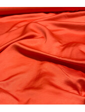 A la Ville coral - Satin viscose - quality Haute Couture