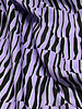 Madeline abstracte zebra - lila en mint - katoen voile