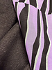 Madeline abstracte zebra - lila en mint - katoen voile