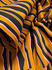 Madeline abstracte zebra - cognac en roze - katoen voile