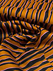 Madeline abstracte zebra - cognac en roze - katoen voile