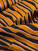 Madeline abstracte zebra - cognac en roze - katoen voile