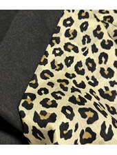 Madeline leopard beige - katoen voile