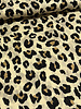 Madeline leopard beige - katoen voile