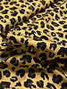 Madeline leopard camel - cotton voile