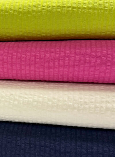 seersucker katoen - groen