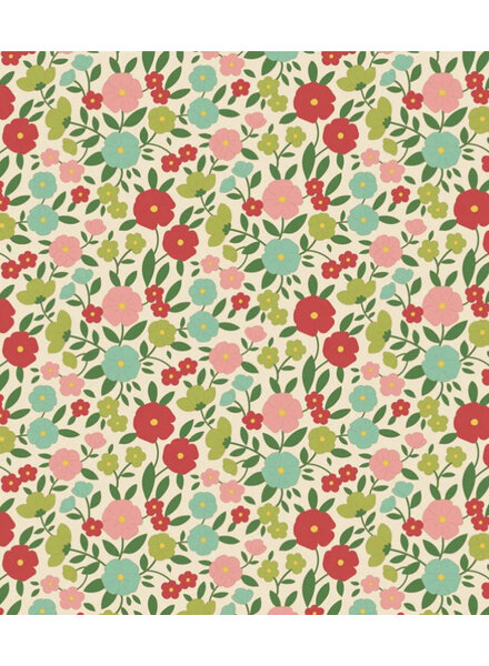 Tilda Janice - Green - Wallflower- katoentje