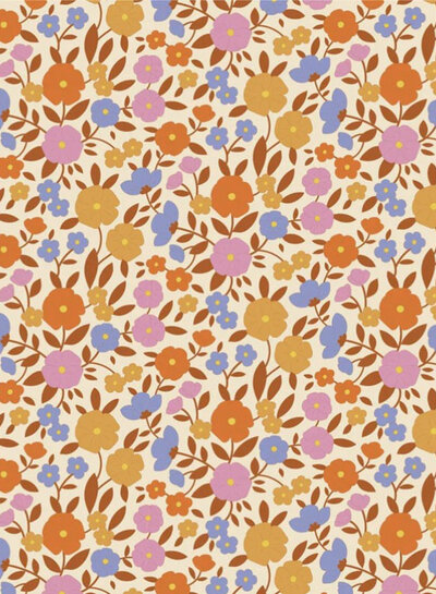 Tilda Janice - Caramel - Wallflower - cotton
