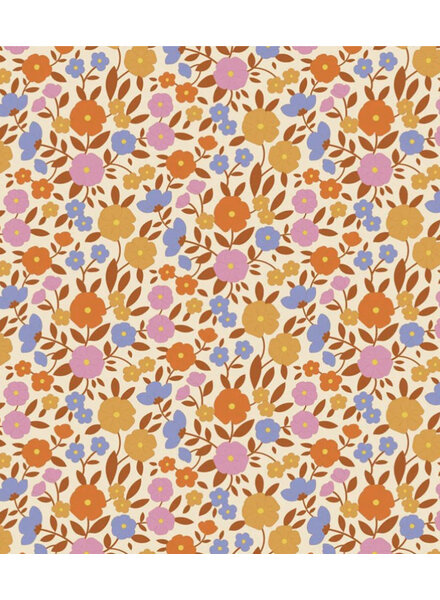 Tilda Janice - Caramel - Wallflower - cotton
