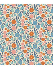 Tilda Janice - Blue - Wallflower cotton