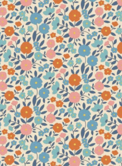 Tilda Janice - Blue - Wallflower katoentje