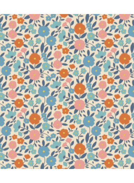 Tilda Janice - Blue - Wallflower katoentje