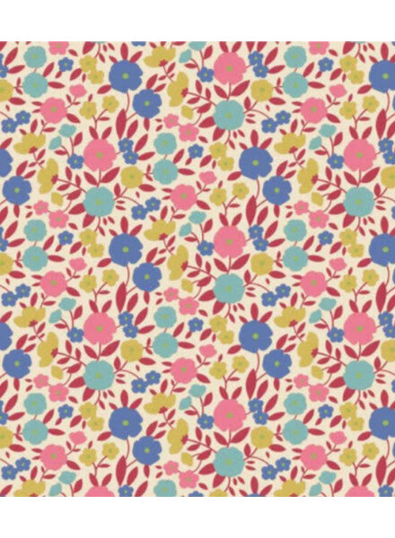 Tilda Janice - Red - Wallflower cotton