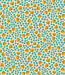 Tilda Bellflower - Teal - Wallflower - katoentje