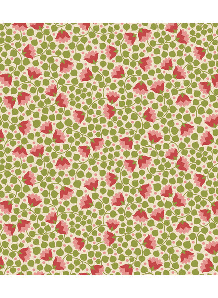 Tilda Bellflower - Green - Wallflower - katoentje