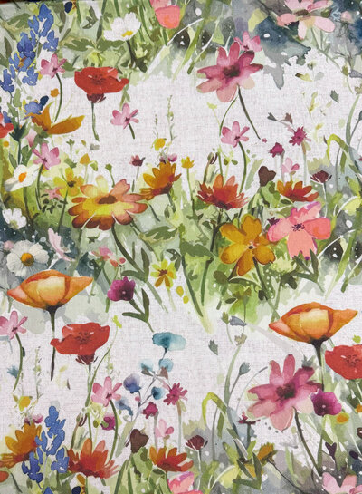 Madeline wild Flowers - Super soft canvas