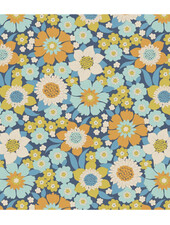 Tilda Lauren - Blue - Wallflower - cotton