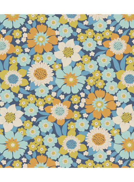 Tilda Lauren - Blue - Wallflower - katoentje