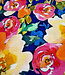 bonte bloemen - zachte tricot