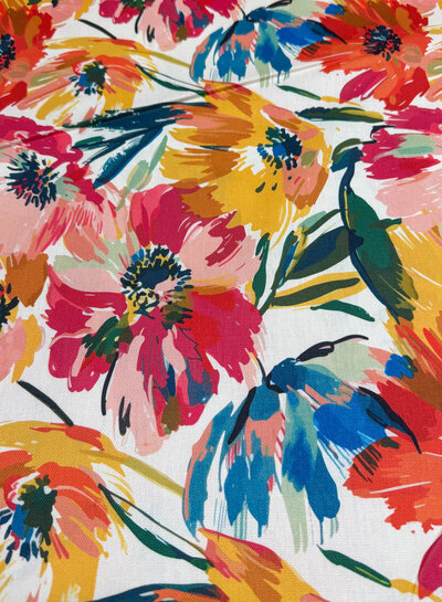 Madeline Colorsplash Bloom - Canvas